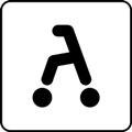 Rollator symbol